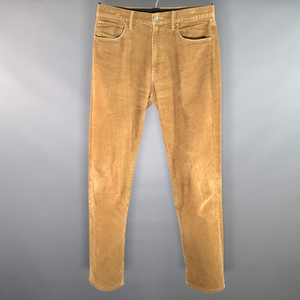 BUCK MASON Size 32 Camel Cotton Straight leg Casual Pants